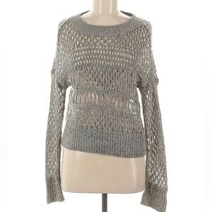 Decree cut out pullover sweater. 96% acrylic, 4% other